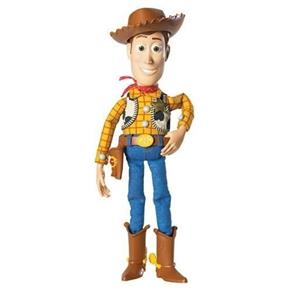 Boneco Woody Toy Story Brinquedo com Som T0517 - Mattel Azul