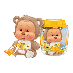 Boneco Yogurtinis Urso Coleção Floresta 20cm - By Kids