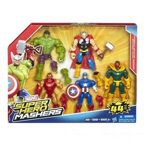 Bonecos Avengers Hero Mashers com 5 - Hasbro