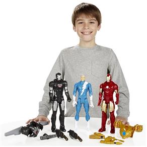 Bonecos com Acessórios Avengers Titan Hero - Hasbro