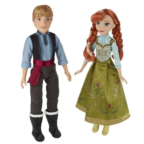 Bonecos Disney Frozen Anna e Kristoff B5168 Hasbro