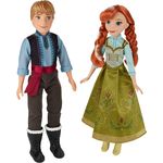 Bonecos Frozen Anna e Kristoff Hasbro - B5168