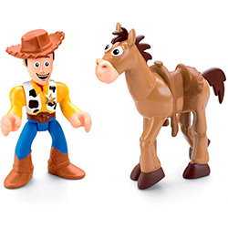 Bonecos Imaginext Toy Story 3 Woody & Bala - Mattel
