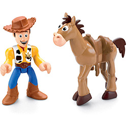 Bonecos Imaginext Toy Story 3 - Woody & Bala - Mattel