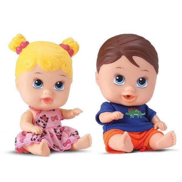 Bonecos Little Dolls Gêmeos - Divertoys