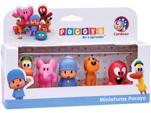 Bonecos Miniaturas Pocoyo - Brinquedos Cardoso