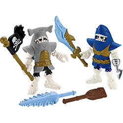 Bonecos Piratas Tubarões Imaginext - Mattel