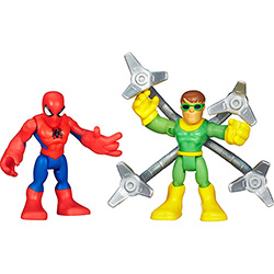 Bonecos Playskool Marvel Spider Man e Dr. Octopus A7109 / A7111 - Hasbro