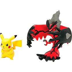 Bonecos Pokémon XY Pikachu & Yveltal - Tomy