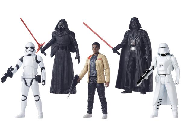 Bonecos Star Wars 5 Peças com Acessórios - Hasbro