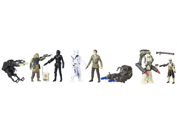 Bonecos Star Wars 6 Peças com Acessórios - Hasbro