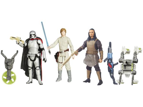 Bonecos Star Wars 3 Peças com Acessórios - Hasbro