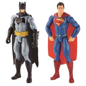 Bonecos Superman e Batman Mattel Filme Batman Vs Superman