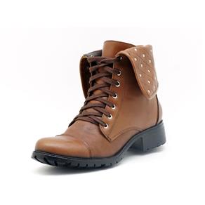 Bota Atron Shoes Ankle Boot Marrom - MARROM - 33