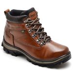 Bota Coturno Adventure em Couro Masculina Diniz e Fernandes Castor