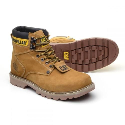 Bota Coturno Masculino Caterpillar Original Cinto Canivete