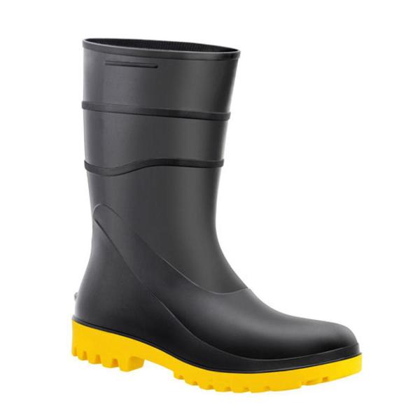 Bota de Chuva Bracol Masculina (PVC) Preto