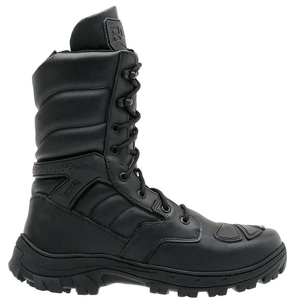 Bota Tática Thunder Motociclista com Zíper Rossi 8092