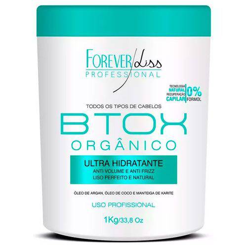 Tudo sobre 'Botox Orgânico Ultra Hidratante Forever Liss 1Kg 0% Formol'