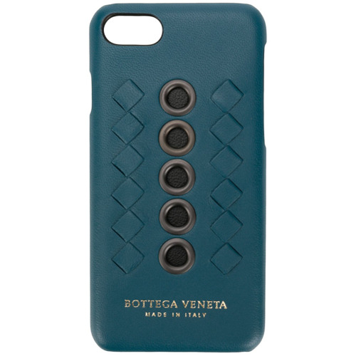 Bottega Veneta Intrecciato IPhone 7 Case - Azul