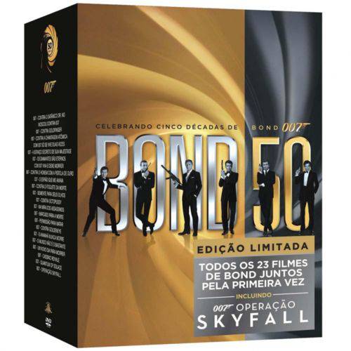Box 007 Bond - 23 Filmes