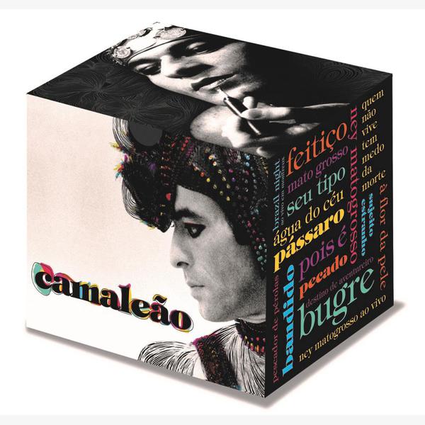 Box 17 CDs Camaleão - Ney Matogrosso