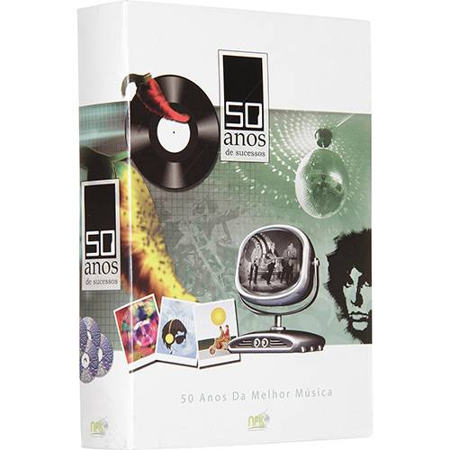 Box 50 Anos de Música (5 DVDs)