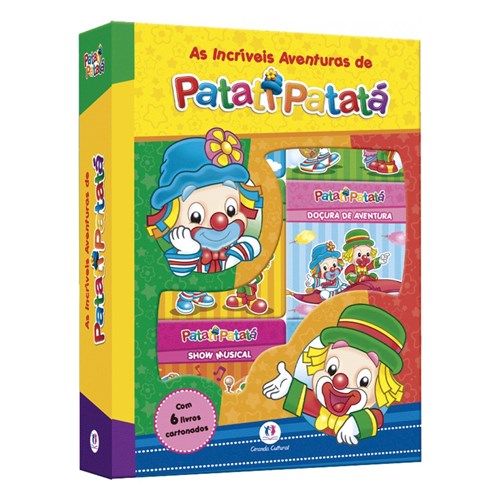 Box 6 Livrinhos as Incríveis Aventuras de Patati Patatá