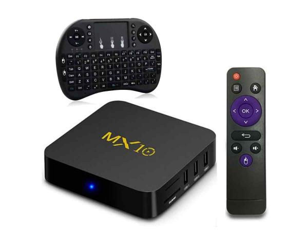 Box Android 9 Smartv - Tv 4K - 32gb e 4gb Ram + Controle - Mx