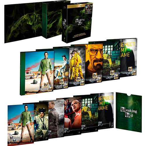 Box Blu-ray - Breaking Bad: a Coleção Completa - Edição de Colecionador (16 Discos)