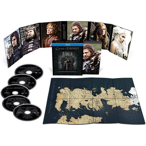 Tudo sobre 'Box Blu-ray Game Of Thrones: 1ª Temporada (5 Discos)'