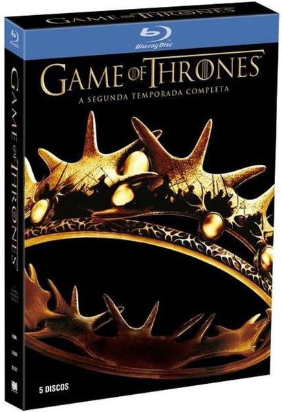 Box Blu Ray Game Of Thrones 2 Temporada 5 Discos - Warner