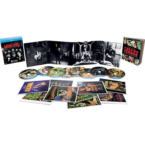 Tudo sobre 'Box Blu-ray Monsters: The Essential Collection (8 Discos)'