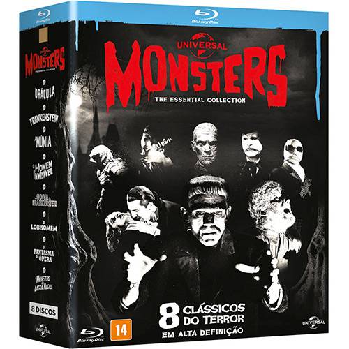 Box Blu-ray Monsters The Essential Collection