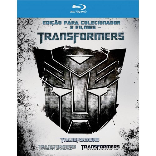 Tudo sobre 'Box Blu-ray Trilogia Transformers (Triplo)'