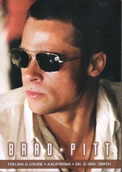 Tudo sobre 'Box Brad Pitt (RGM) - Thelma e Louise Kalifornia Sr e Sra Smith - Universal'