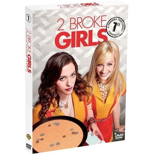 Box - 2 Broke Girls: a Primeira Temporada Completa 3 Dvds