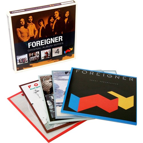 Tudo sobre 'Box CD Foreigner - Original Álbum Series (5 CDs)'