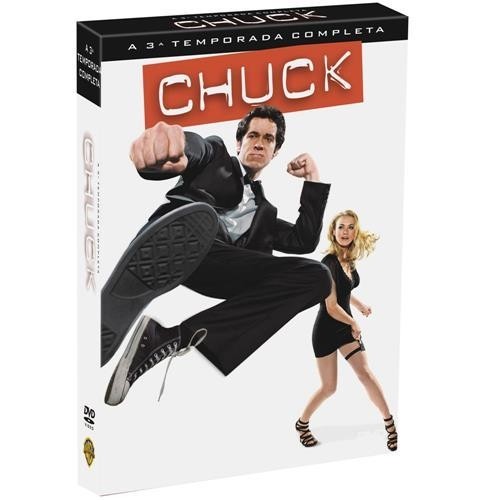 Box - Chuck 3ª Temporada (Dvd)