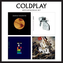 Box Coldplay - 4 Cds Catalogue Set = Parachutes / a Rush Of Blood To The Head / X & Y / Viva La Vida