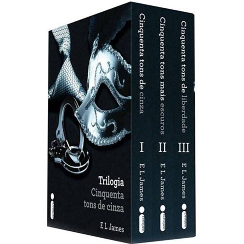 Box da Trilogia Cinquenta Tons de Cinza 1ª Ed.