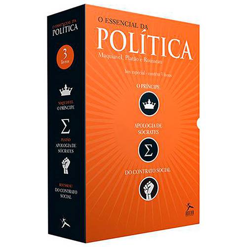 Tudo sobre 'Box de Livros - o Essencial da Política (3 Volumes)'