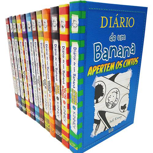 Tudo sobre 'Box Diário de um Banana - 12 Volumes - Coleção Completa em Capa Dura'