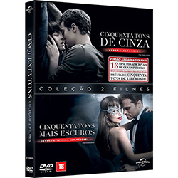 Box DVD: 50 Tons de Cinza + 50 Tons Mais Escuros - Coleção