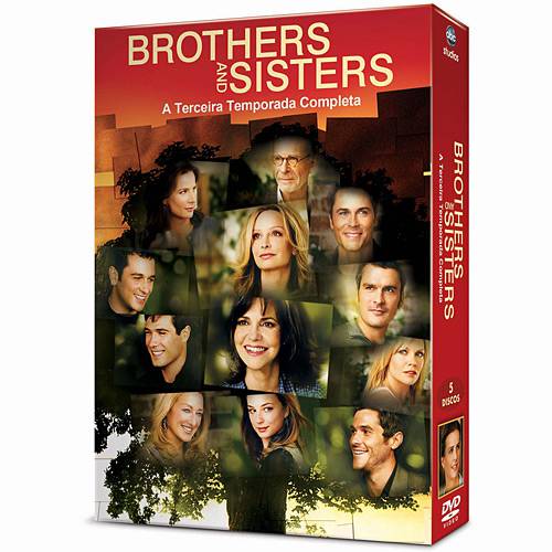 Tudo sobre 'Box DVD Brothers And Sisters - Terceira Temporada Completa (6 DVDs)'