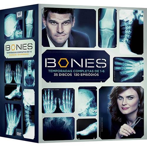 Tudo sobre 'Box DVD Coleção Bones: 1ª à 6ª Temporada'