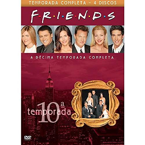 Box Dvd - Coleção Friends - 10 Temporada (4 Discos)