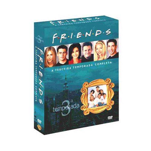 Box DVD Coleção Friends: 3ª Temporada (4 DVDs)