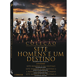 Box DVD Coleção Sete Homens e um Destino - (4 DVDs)