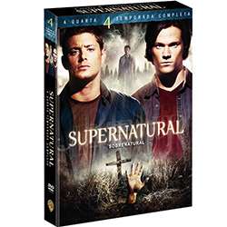 Box DVD Coleção Supernatural: 4ª Temporada - (6 DVDs)